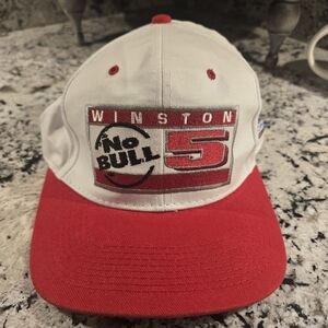 Vintage 1998 NASCAR Winston No Bull snapback cap